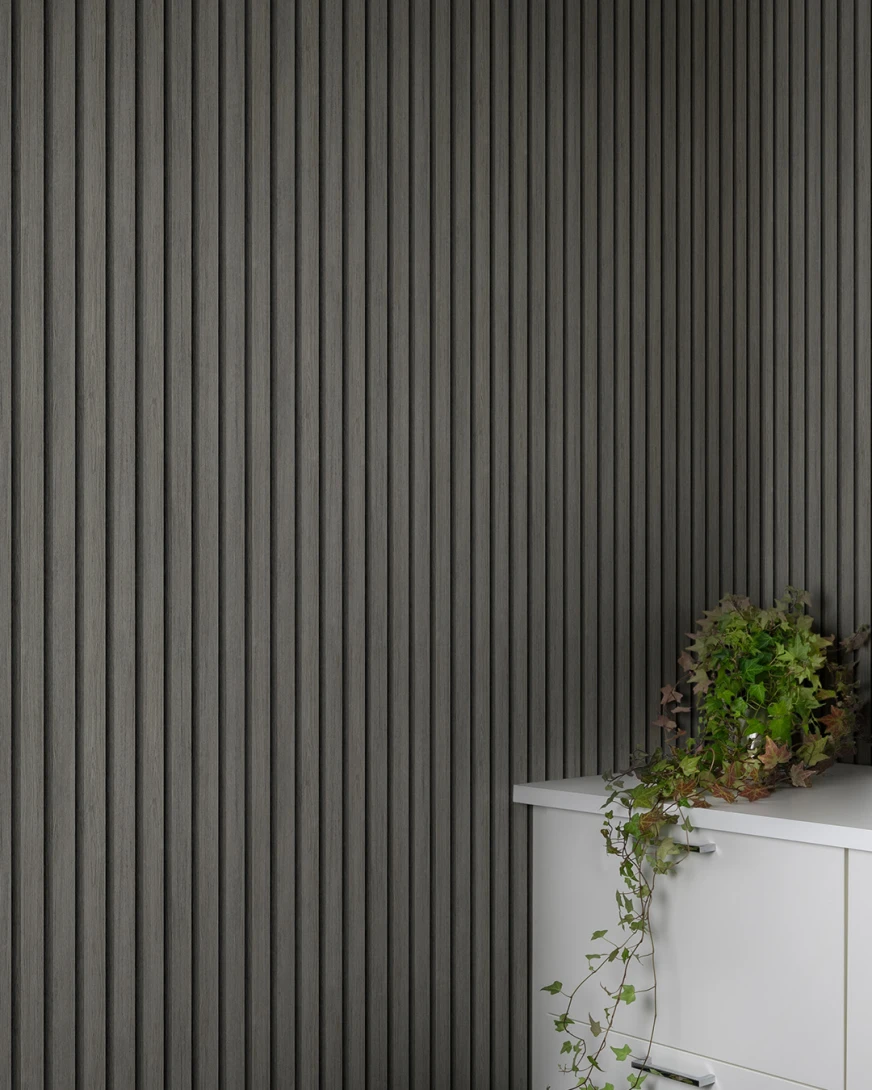 Midbec MB11902 Elements Ribbvagg - tapeta imitująca lamele drewniane
