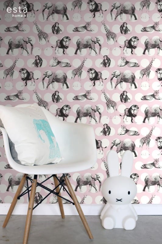 Tapeta Esta Everybody Bonjour 137-138722 Kropy Zwierzęta