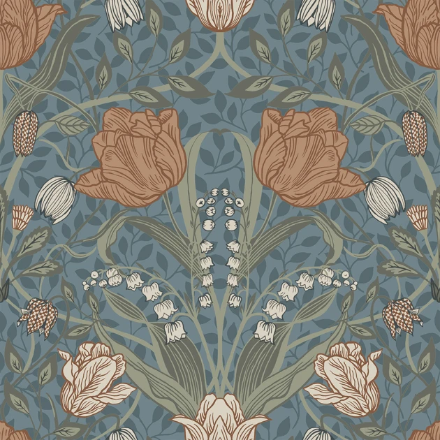 Midbec MB33009 Gronhaga Filippa - tapeta w tulipany