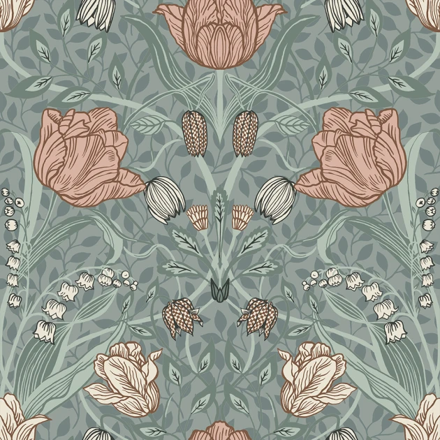 Midbec MB33010 Gronhaga Filippa - tapeta w tulipany