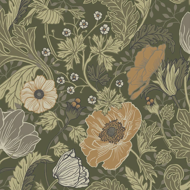 Midbec MB44104 Gronhaga Anemone - tapeta w anemony