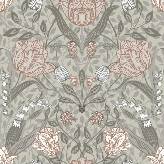 Midbec MB44105 Gronhaga Filippa - tapeta w tulipany