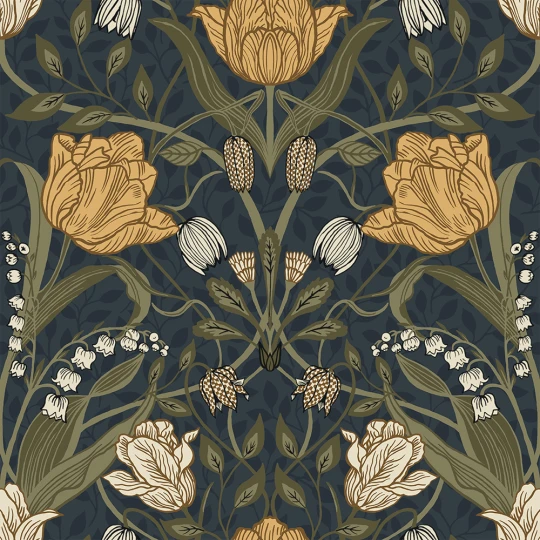 Midbec MB44106 Gronhaga Filippa - tapeta w tulipany