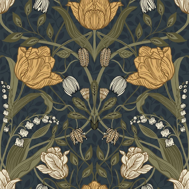Midbec MB44106 Gronhaga Filippa - tapeta w tulipany