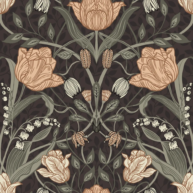 Midbec MB44107 Gronhaga Filippa - tapeta w tulipany