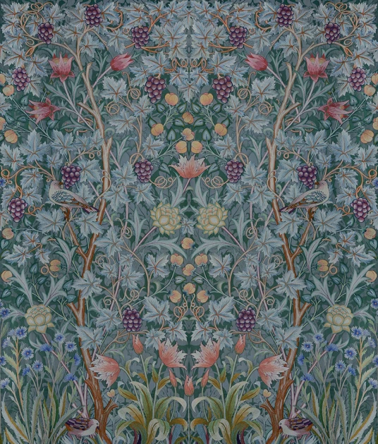 Midbec MBHT84002 Hidden Treasures vol 2 Vine Embroidery - mural roślinny