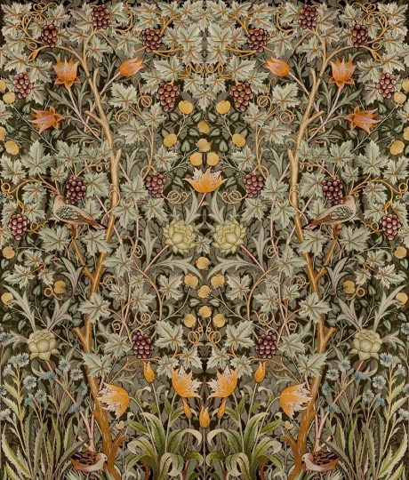 Midbec MBHT84004 Hidden Treasures vol 2 Vine Embroidery - mural roślinny
