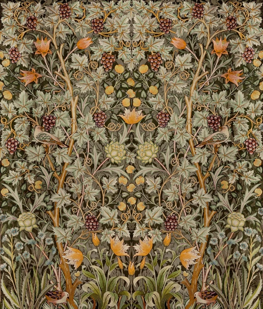 Midbec MBHT84004 Hidden Treasures vol 2 Vine Embroidery - mural roślinny