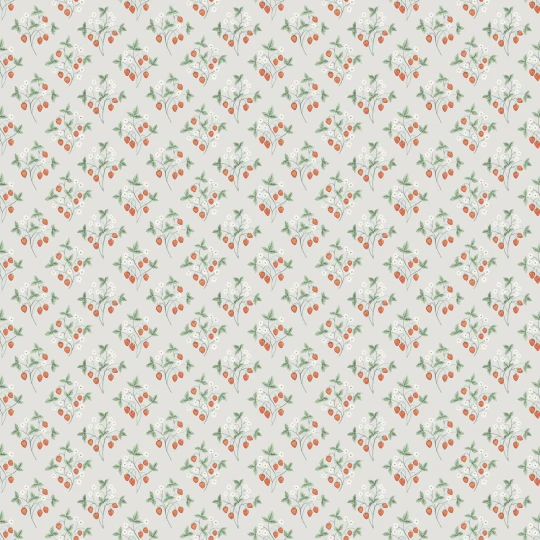 Midbec MB43123 Rosenlycka Jordgubbar - tapeta w truskawki