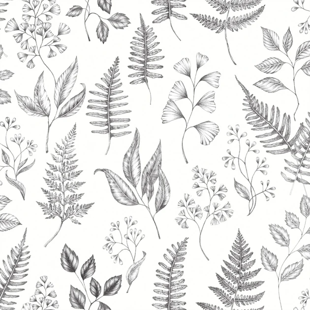 Midbec MB15936 Skogsglantan Betula - tapeta w leśne rośliny