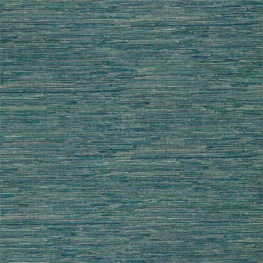 Harlequin 111866 Zapara Seri Emerald/Peacock - tapeta imitująca splot roślinny