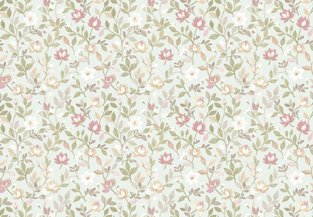 Cristiana Masi 8352 Blooming Garden Lilia - tapeta w ornament roślinny