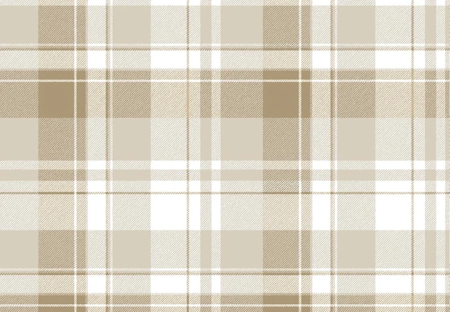 Cristiana Masi 8386 Blooming Garden Tartan - tapeta w szkocką kratę