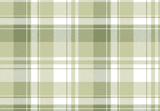Cristiana Masi 8388 Blooming Garden Tartan - tapeta w szkocką kratę