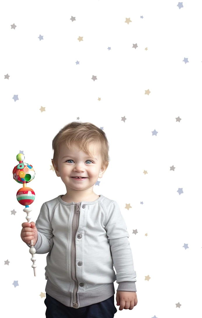 Cristiana Masi 17161 MiniMe Stelle - tapeta dziecięca w gwiazdki