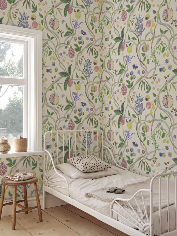Sandberg S10764 Herbarium Tree of Life Mural Pastel - mural w ornament roślinny