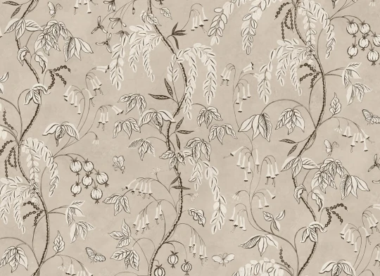 Sandberg S10531 Special Edition Ottilia Sand - mural w ornament roślinny
