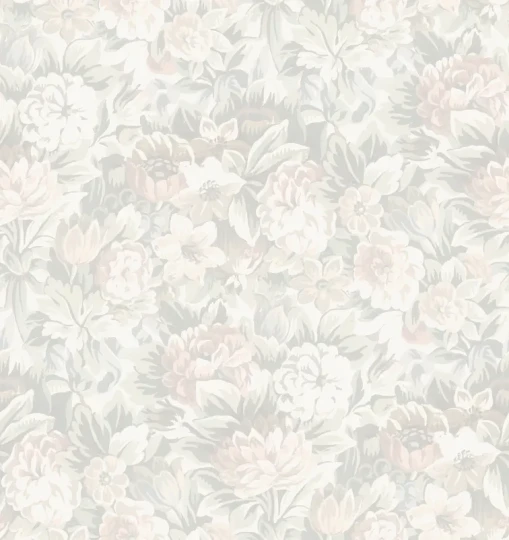 Rebel Walls R21671 Botanical Gardens Heritage Floral Light - mural w kwiaty i liście