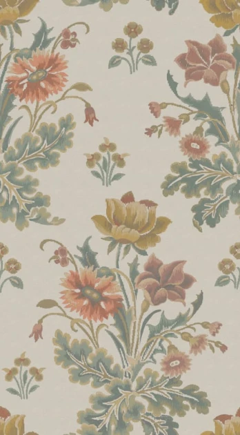Rebel Walls R21681 Botanical Gardens Meadow Bouquet Beige - mural w bukiety