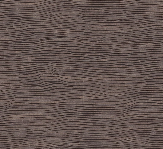 Khroma RAY103 Ray Lucence Caviar - tapeta w poziome fale