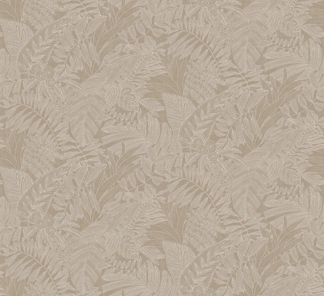 Khroma RAY203 Ray Biome Linen - tapeta w liście