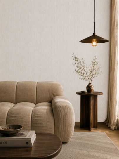 Vinylpex W2992.109.005 Cavo - tapeta obiektowa jak tkanina beżowa