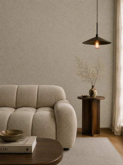 Vinylpex W2992.109.010 Cavo - tapeta obiektowa jak tkanina brązowa