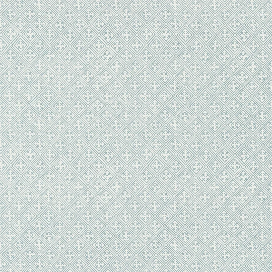 Thibaut T72614 Chestnut Hill Laos Aqua - tapeta geometryczna