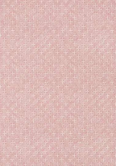 Thibaut T72616 Chestnut Hill Laos Red - tapeta geometryczna