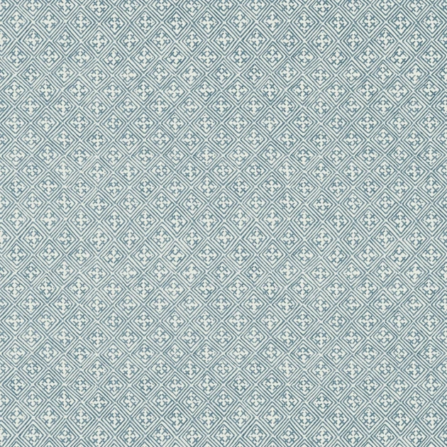 Thibaut T72617 Chestnut Hill Laos Navy - tapeta geometryczna