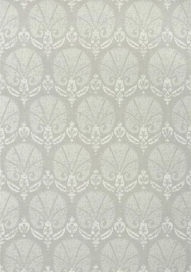 Thibaut T72613 Chestnut Hill Turkish Damask Grey - tapeta w roślinne ornamenty