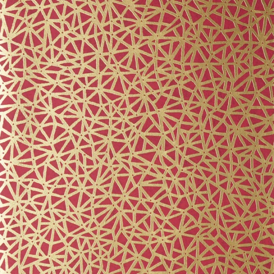 Thibaut T10405 Modern Resource 2 Aedan Raspberry - tapeta w wypukłe gwiazdy