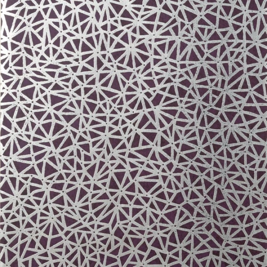 Thibaut T10407 Modern Resource 2 Aedan Plum - tapeta w wypukłe gwiazdy
