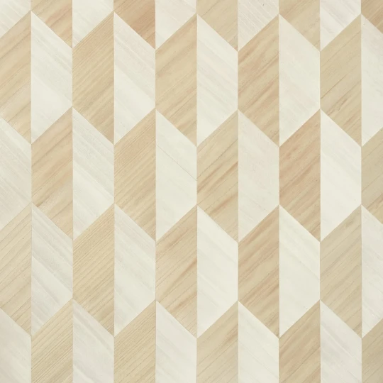 Thibaut T10433 Modern Resource 2 Paragon Natural - tapeta geometryczna z forniru drewnianego