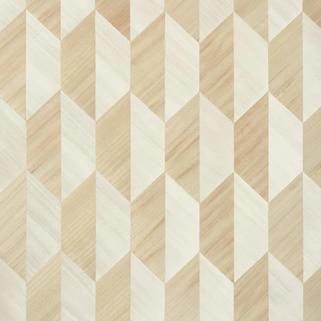 Thibaut T10433 Modern Resource 2 Paragon Natural - tapeta geometryczna z forniru drewnianego