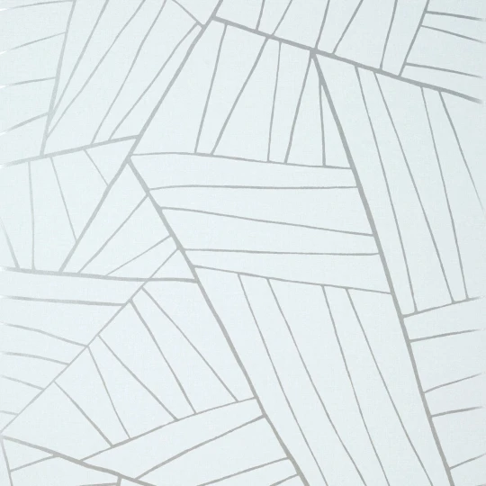 Thibaut T10439 Modern Resource 2 Jordan Metallic Silver on Soft Blue - tapeta w abstrakcyjne linie