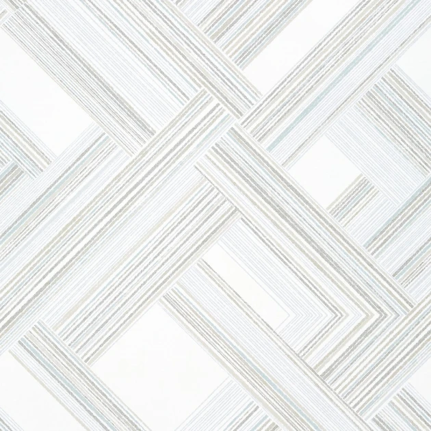 Thibaut T10448 Modern Resource 2 Telaio Natural - tapeta geometryczna retro
