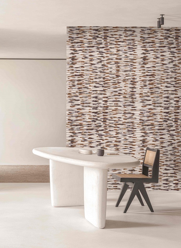 Khroma DGERO501-260 Erosion Mimicry Russet - mural lniany abstrakcyjny