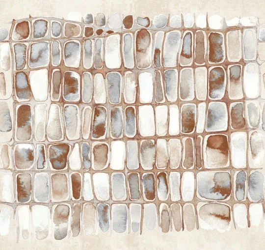 Khroma DGERO2013-300 Erosion Salina Russet - mural abstrakcyjny