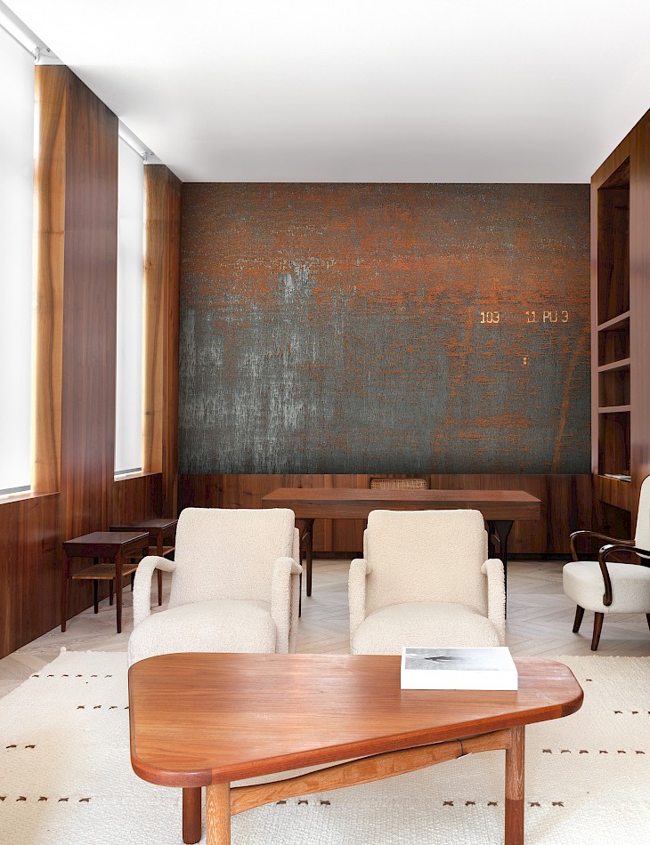 Khroma DGERO4011-300 Erosion Corrosion Rust - mural industrialny imitujący metal i rdzę