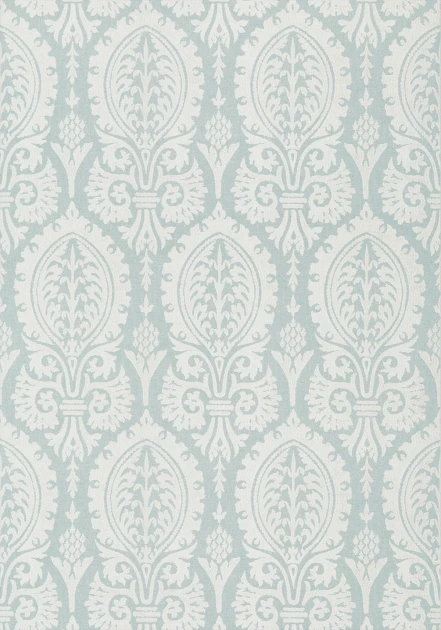 Thibaut T72625 Chestnut Hill Sir Thomas Aqua - tapeta w roślinny wzór