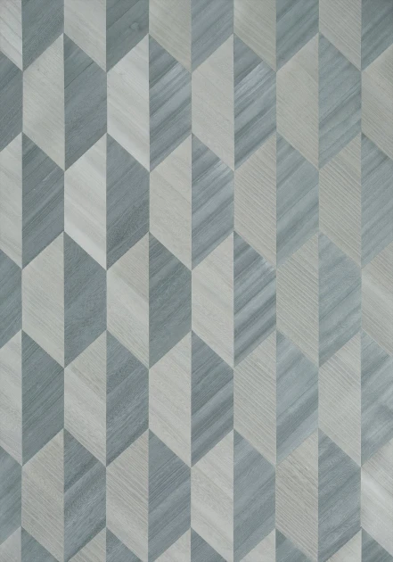 Thibaut T10435 Modern Resource 2 Paragon Mineral - tapeta geometryczna z forniru drewnianego
