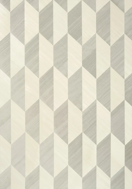 Thibaut T10436 Modern Resource 2 Paragon Grey - tapeta geometryczna z forniru drewnianego