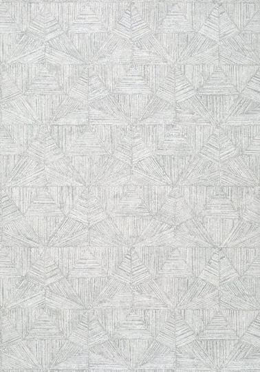 Thibaut T10460 Modern Resource 2 Crystalla Grey - tapeta strukturalna w trójkąty