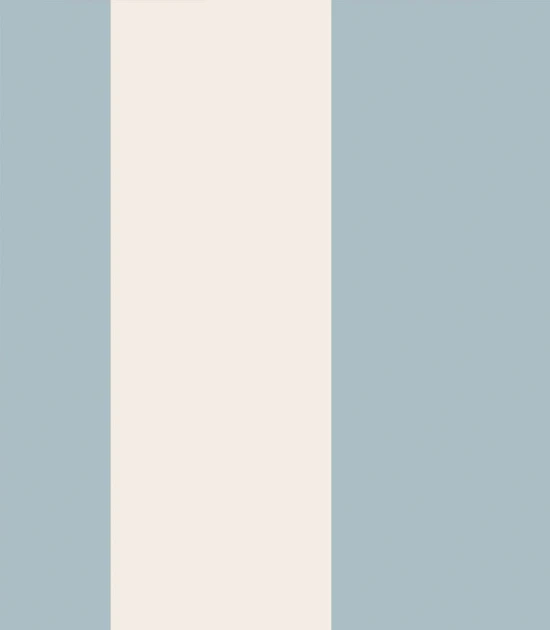 Wallcolors Pure Forms Bold Stripe Ocean - tapeta w paski