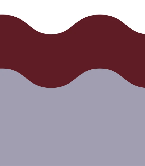 Wallcolors Pure Forms Wainscoting Double Wave Silver Lavender - mural imitujący boazerię nowoczesną