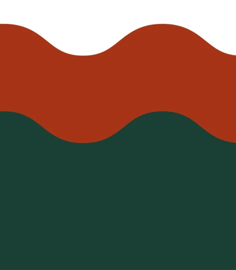 Wallcolors Pure Forms Wainscoting Double Wave Dark Forest Shade - mural imitujący boazerię nowoczesną