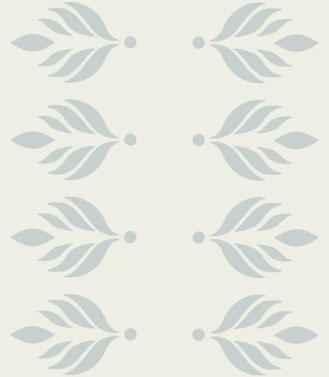 Wallcolors Pure Forms Cottage Bloom Sky Linen - tapeta roślinna