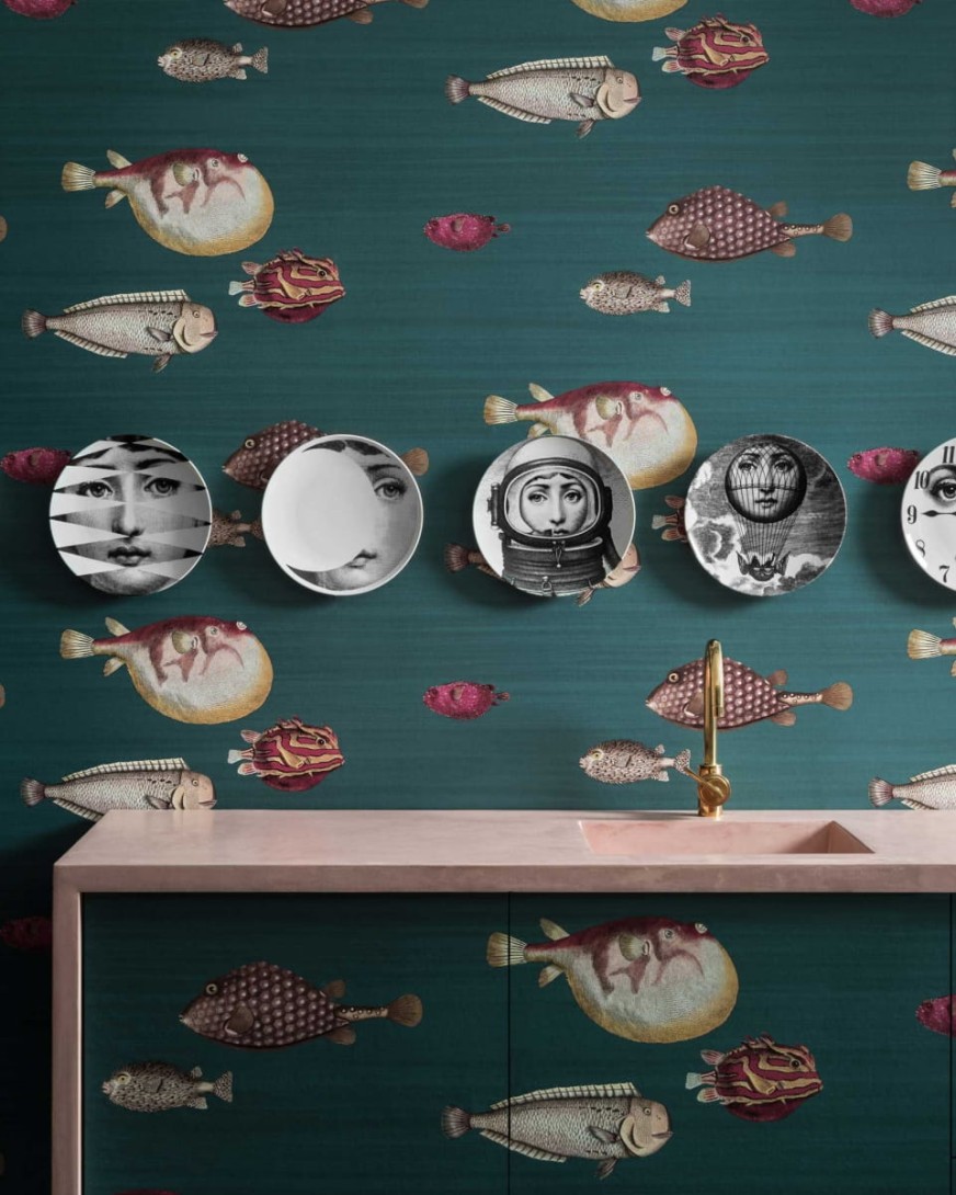 Tapeta Cole & Son Fornasetti 114/12024 Acquario