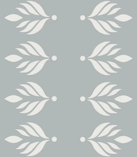 Wallcolors Pure Forms Cottage Bloom Deep Silver Sage - tapeta roślinna